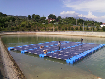 impianto fotovoltaico galleggiante salento